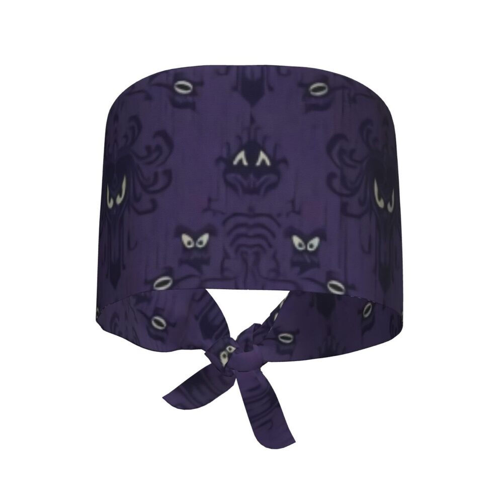 1772 Haunted Mansion Adjustable Working Cap Scrub Hat Sweatband, Fashional